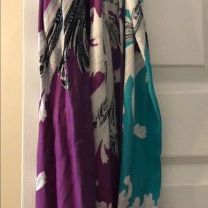 Apt 9 multi colored scarf